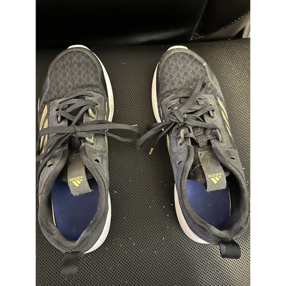 Adidas PureBoost black and gold running shoes womens 9 - Picture 3 of 6